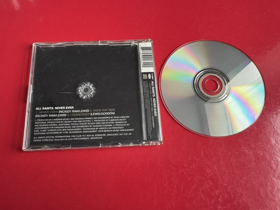 ALL SAINTS - NEVER EVER - CD SINGLE | eBay UK