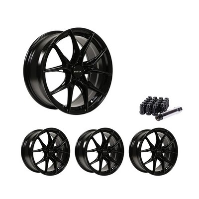 5x114.3 Set of 4 16'' Rims Black Alloy Wheel fits 2013-25 Lexus ES300h, OEIN RTX