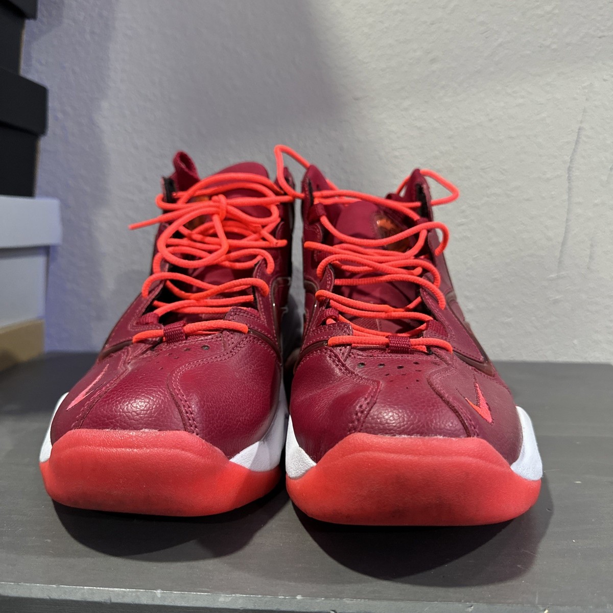 Size 13-NIKE AIR PIPPEN 1 NOBLE RED MENS BASKETBALL SHOES | eBay