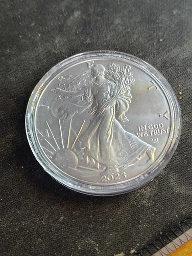 2023  W WALKING LIBERTY AMERICAN EAGLE .999 FINE SILVER DOLLAR COIN 1oz. $1 USA