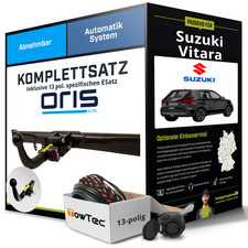 Für SUZUKI Vitara Typ LY Anhängerkupplung abnehmbar +eSatz 13pol 18- NEU