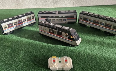 LEGO 4558 Metroliner Eisenbahn Zug RC Powered Up Hub 88009 Bluetooth MOC Set XXL