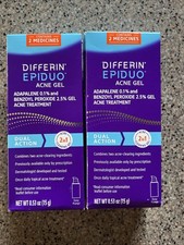 Lot Of 2 Differin Acne Gel Acne Treatment 04/2028
