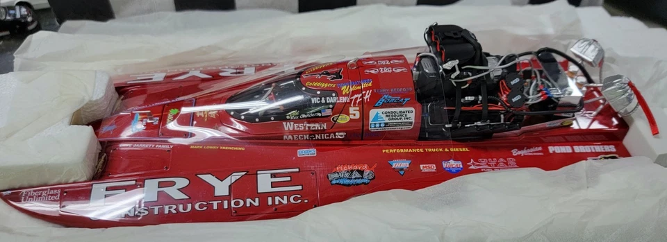 1 de 1250 Bad Ass Diecast Jay Haroutunian WHISKEY RIVER II 1:18 escala hidroeléctrica Foto 2 de 4