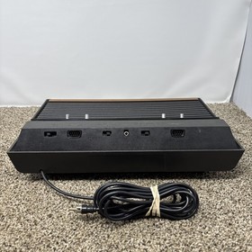 Atari 2609 Console Bundle Lot Tested With Joystick All Cables Original Vintage