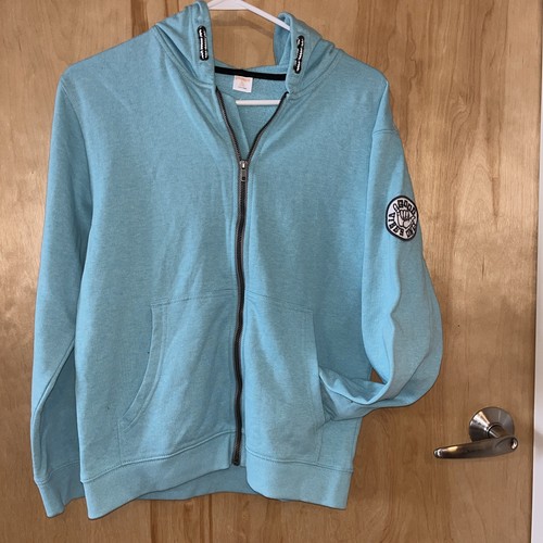 New Hoodie ,Gymboree ,Turquoise Color, Good vibes Only Patch - Picture 2 of 9