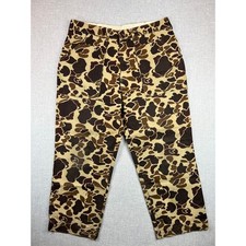Pantaloni da caccia vintage anni 90 Winchester Duck mimetici uomo L marrone marrone marrone utility regolabili