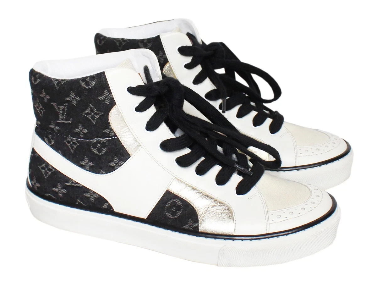 louis vuitton black high tops