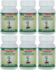 Baidyanath PIRRHOID 50 Tablets (Pack of 6) Herbal Ayurvedic
