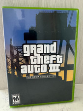 GRAND THEFT AUTO III for Microsoft XBOX 2003 w/ BONUS GTA VICE CITY GUIDE & BOX