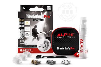 Alpine Music Safe Pro Gehörschutz Transparent (Neue Version)
