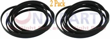 2 Pack Dryer Belt for W10198086 Whirlpool and Maytag AP4369191 PS2348726