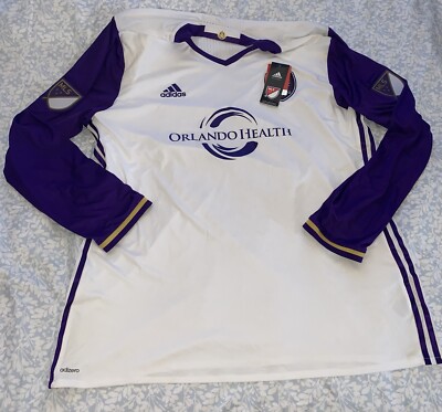 New ORLANDO CITY SC Authentic Players Long Sleeve Jersey Men's