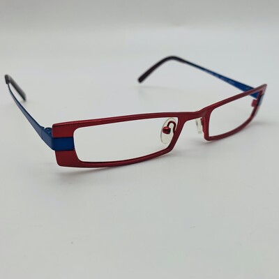 VANNI Brille ROT RECHTECKIG Brillengestell MOD: V8240 C32