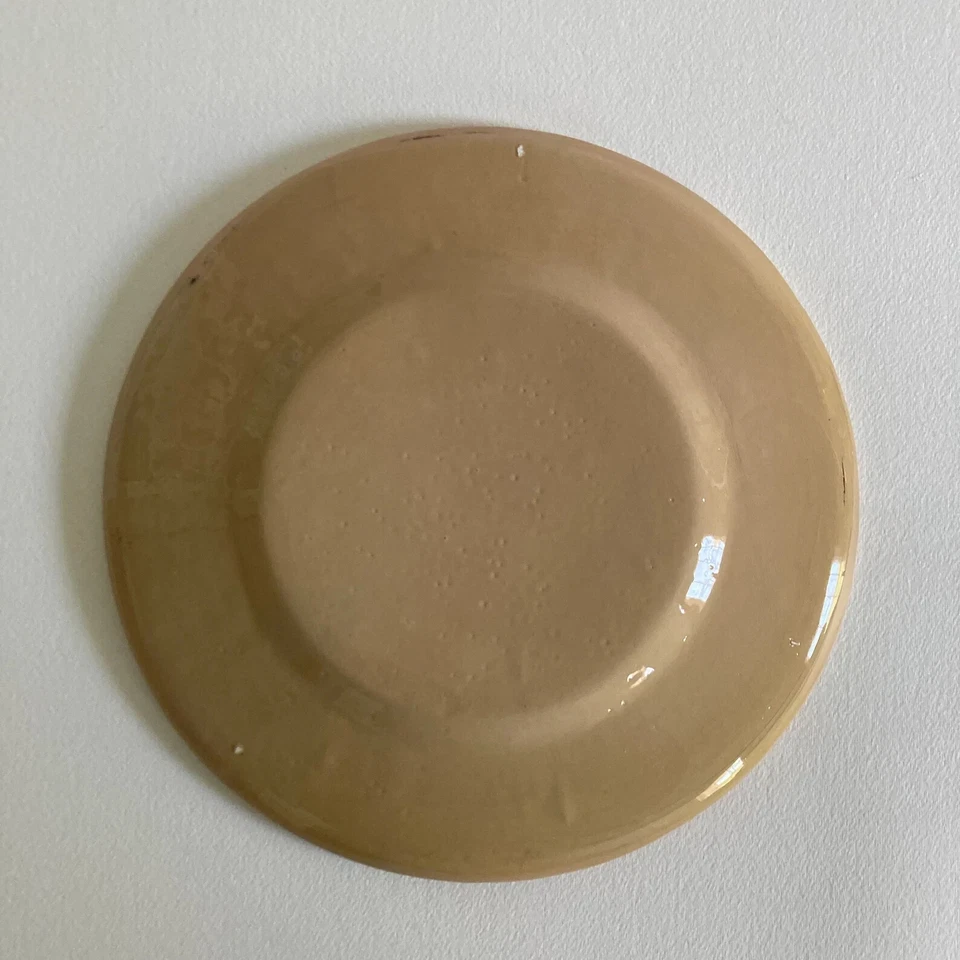 Plato de gallo de cerámica esmaltado craquelado de alto brillo decorativo del siglo XX Foto 2 de 4