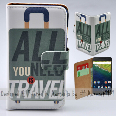 For Google Pixel Series - All You Need is Travel Print Mobile Phone Case Cover