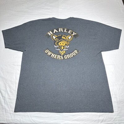 Harley Davidson HOG Owners Group St Charles Missouri Chapter T-Shirt Size 2XL