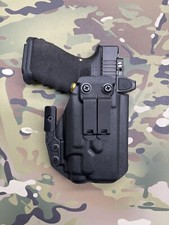 Black Kydex IWB CLAW Holster for Glock 19 23 RMR CUT Streamlight TLR-8