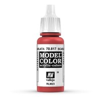 (173,53€/L)Model Color 70.817 Scharlachrot - Scarlet Vallejo 17Ml