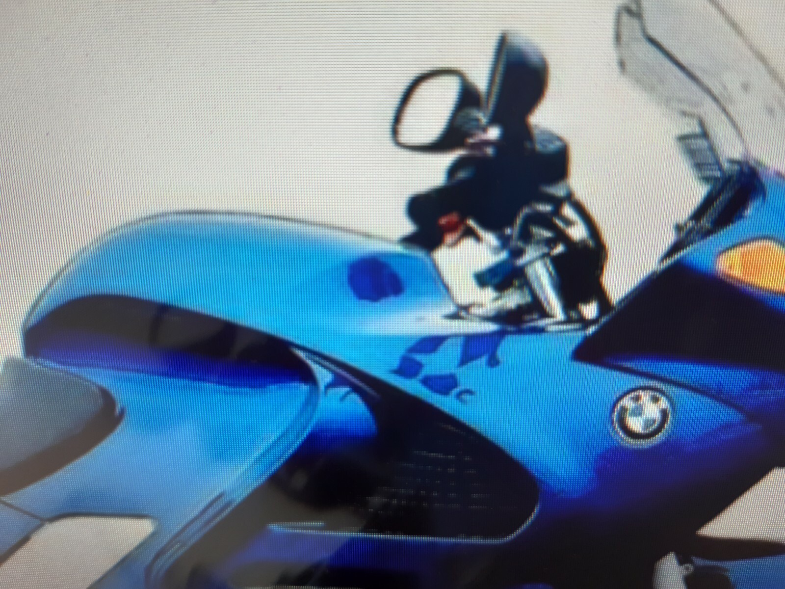 BMW K1200RS Adjustable motorcycle clip on handle bar & riser kit for