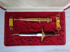 Hungary, Socialist:  Dagger of a Communist General + its presentation case