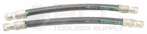 LOT OF 2 EATON AEROQUIP GH781-4 MATCHMATE HYDRAULIC HOSE MSHA IC-84/19