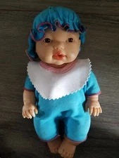 Baby Doll Toy With Hat, Bib And Outfit
