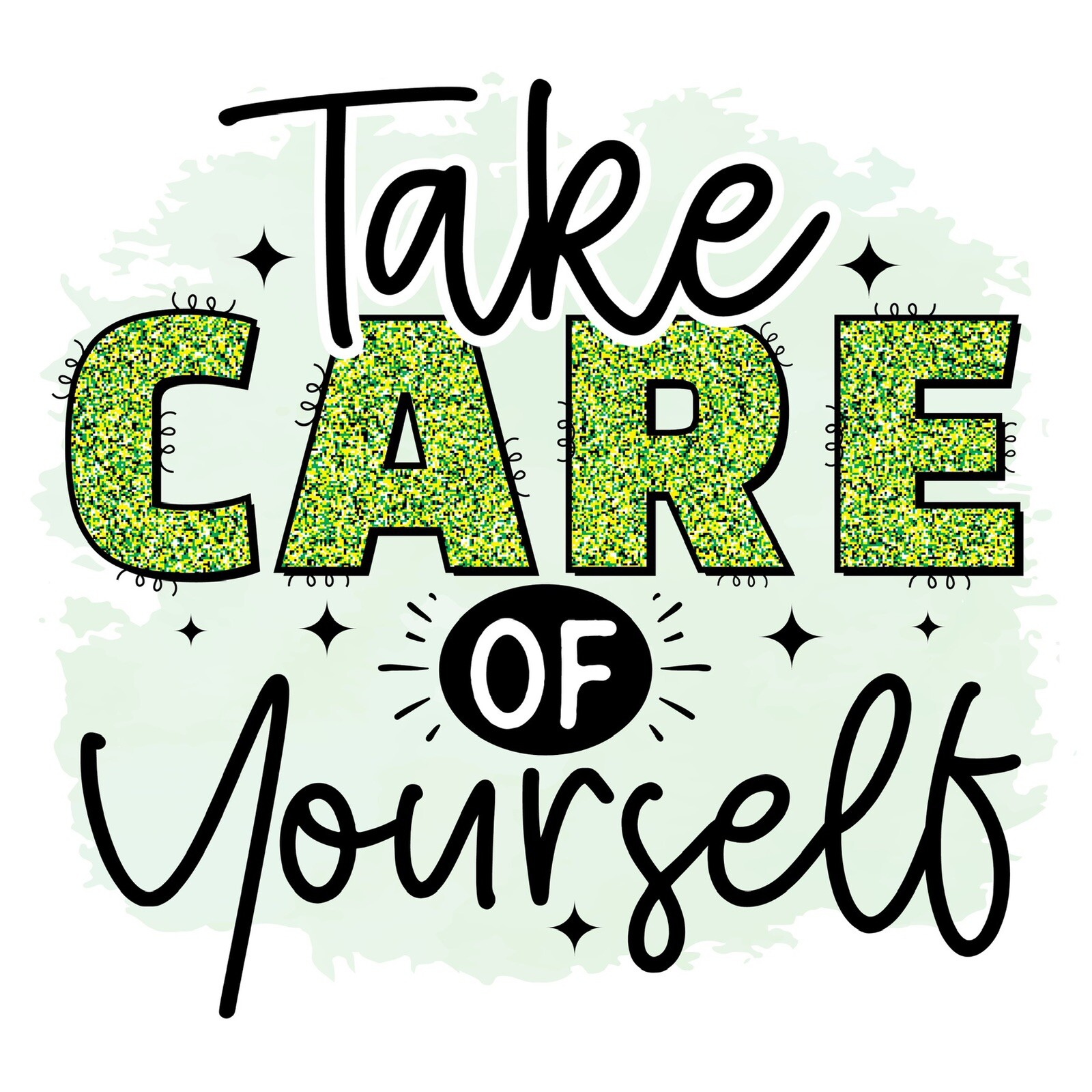 Self Care Sticker Awareness Suicide PreventionLove Take Care Yourself ...