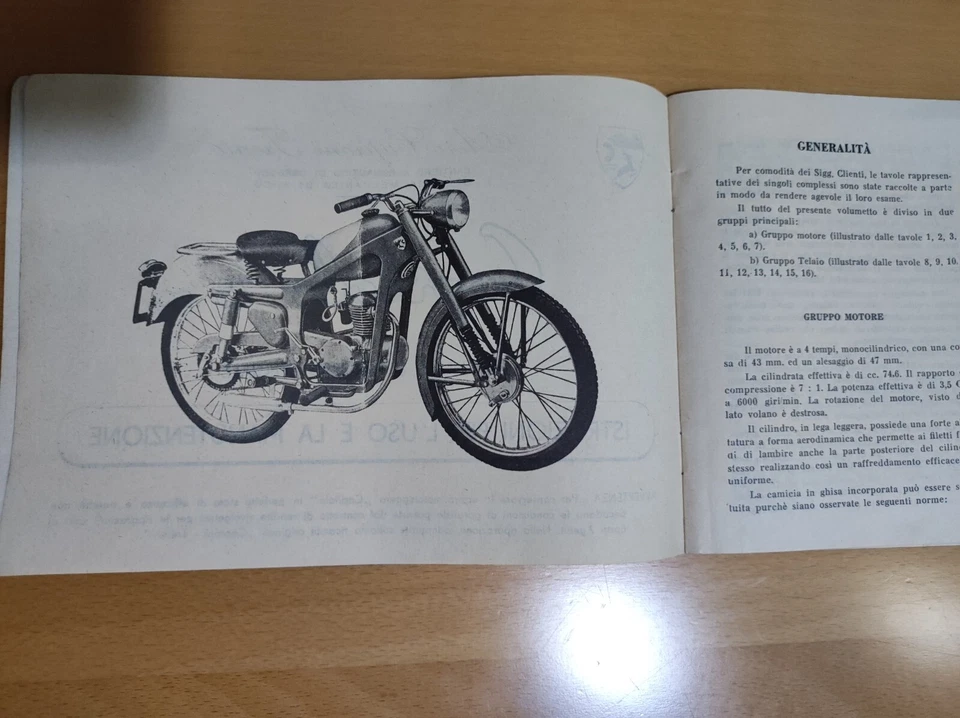 Capriolo 75 Libretto uso e manutenzione Originale - Immagine 2 di 3