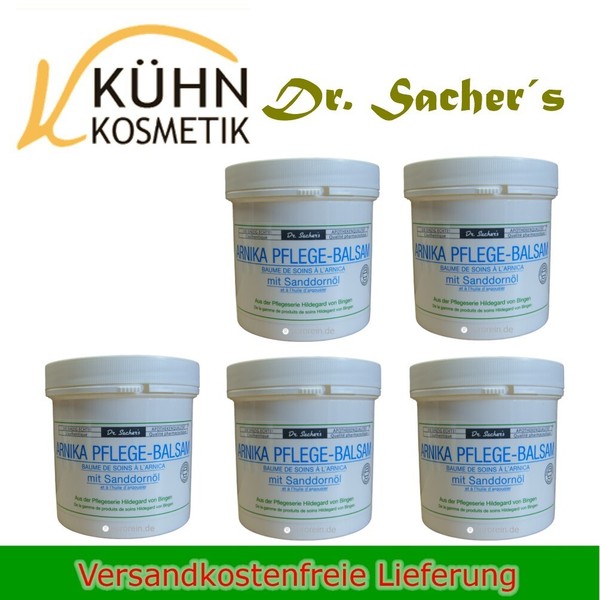 Dr. Sachers Arnika Pflege Balsam Mit Sanddorn ÖL 5 X 250Ml Haut Pflege Creme-image
