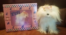 Vinatge Fifi Moving Wags Dog RUSS BERRIE Animal Toy Pup Soft Cuddly RARE Boxed