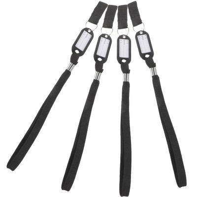 4Pcs Household Outdoor Cane Lanyard Phone Lanyard Cane Wrist Strap Hiking Cane