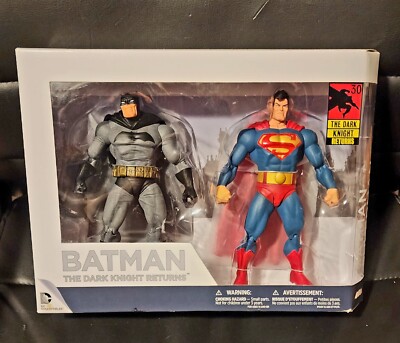 DC Collectibles The Dark Knight Returns 30th Anniversary Superman Batman Figures eBay
