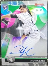 Dylan Cease ⚾ 2020 Bowman's Best Green Wave Refractor Auto 92/99 #B20DC