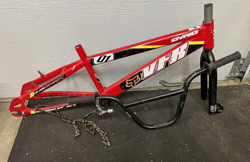 01 M/S Dyno VFR BMX conjunto de quadro plano oval OG 20”. Bom estado! - Imagem 2 de 4