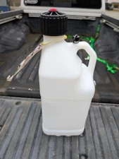 Race Jugs Brand New  5 Gallon Race Utility Jug with Deluxe Filler Hose Brand New