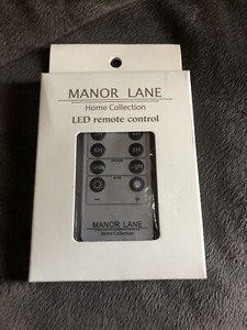 Manor Lane Home Collection LED Remote Control Brand New