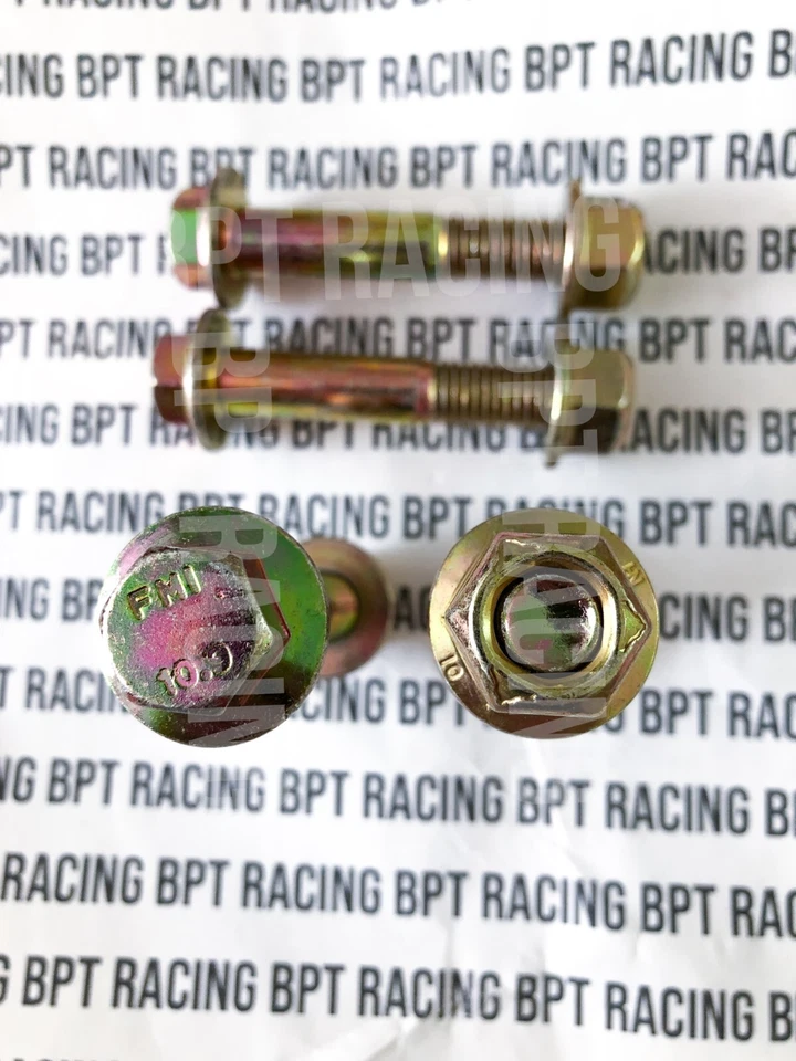 4x 2001 2004 Honda Civic Acura EL EX Front Shock Strut Bolt Kit 10.9 Hardened - Image 2 of 4