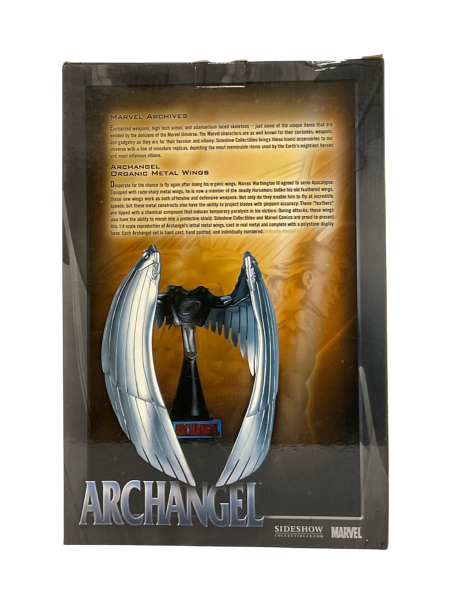 Sideshow Marvel Archive Archangel Organic Metal Wings 1/4 Scale