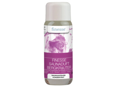 Saunaduft Saunaaufguss Sauna-Aufgüsse finesse Bergkräuter 250 ml Konzentrat