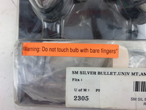 Kuryakyn 2305 Small Halogen Universal Silver Bullet Lights Red, Amber, Clear - Picture 7 of 14
