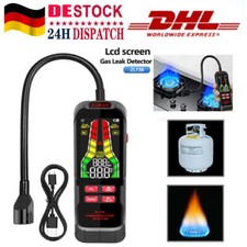 Rilevatore di perdite di gas LCD rilevatore di gas misuratore di gas rilevatore di gas naturale tester gas combustibile