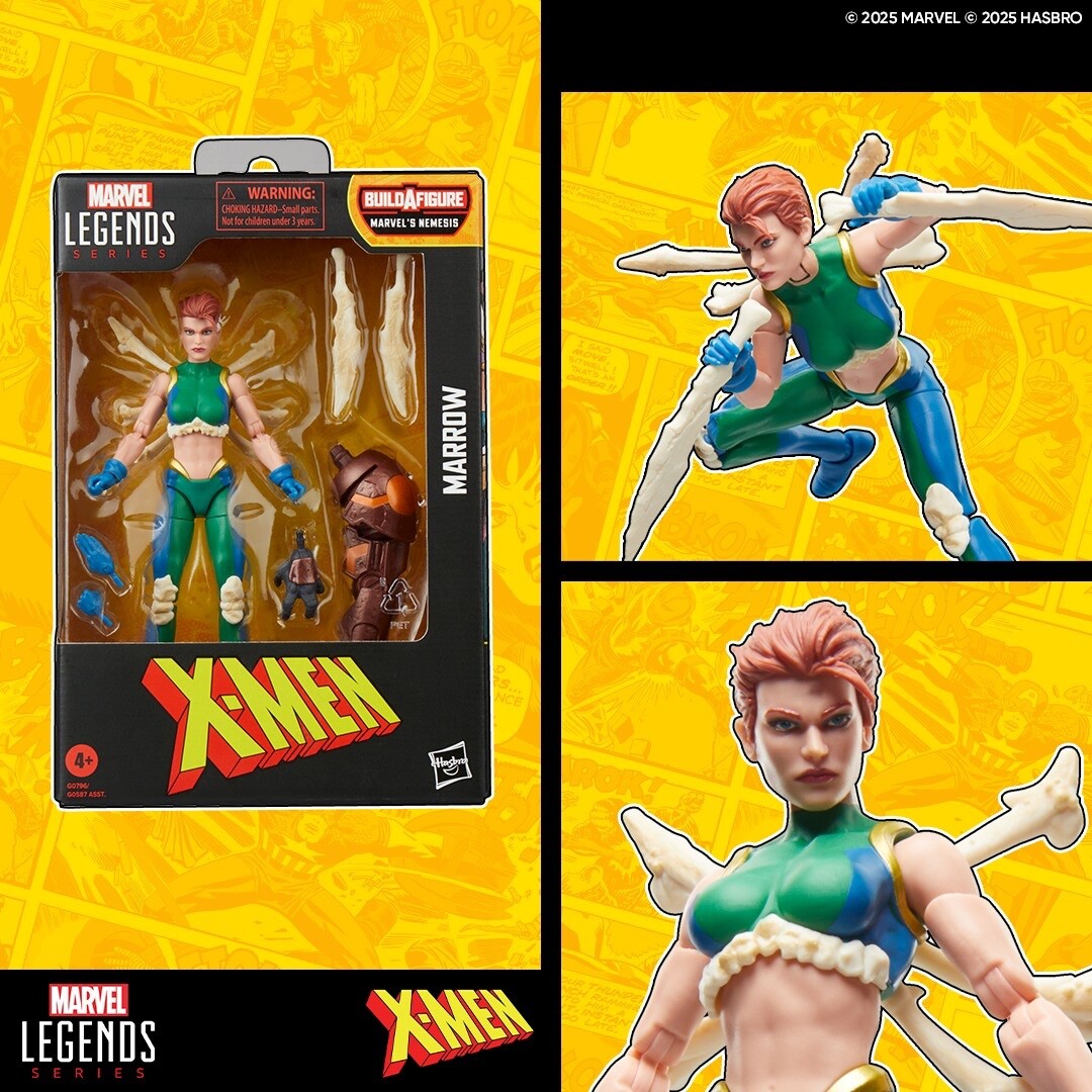 2025 Marvel X-Men Legends Nemesis BAF Series MARROW 6