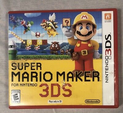 Super Mario Maker (Nintendo 3DS, 2016)
