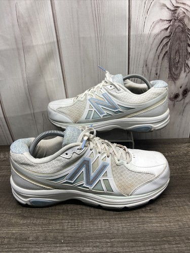 New Balance 847 v2 White Blue Athletic 