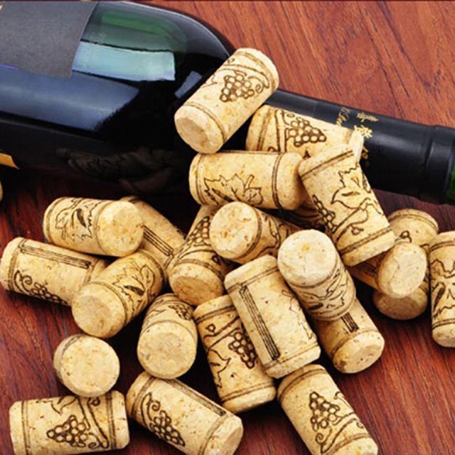 Straight Wine Corks Bottle Corks Sealed Wine Bottle Stopper Wood Seal