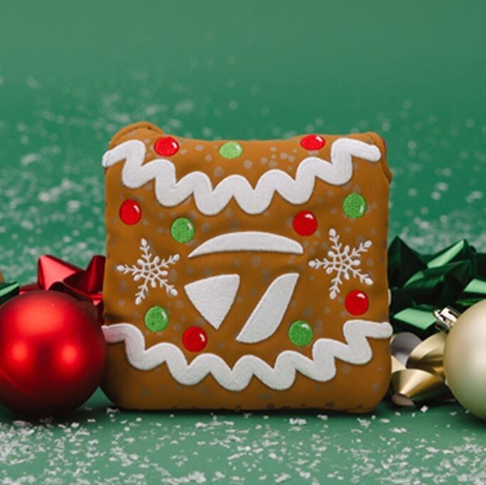 Taylormade Gingerbread Holiday Mallet Headcover | eBay