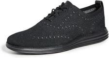 Cole Haan Men's Original Grand Stitchlite Wingtip Black C28443 US 9 M EU 42