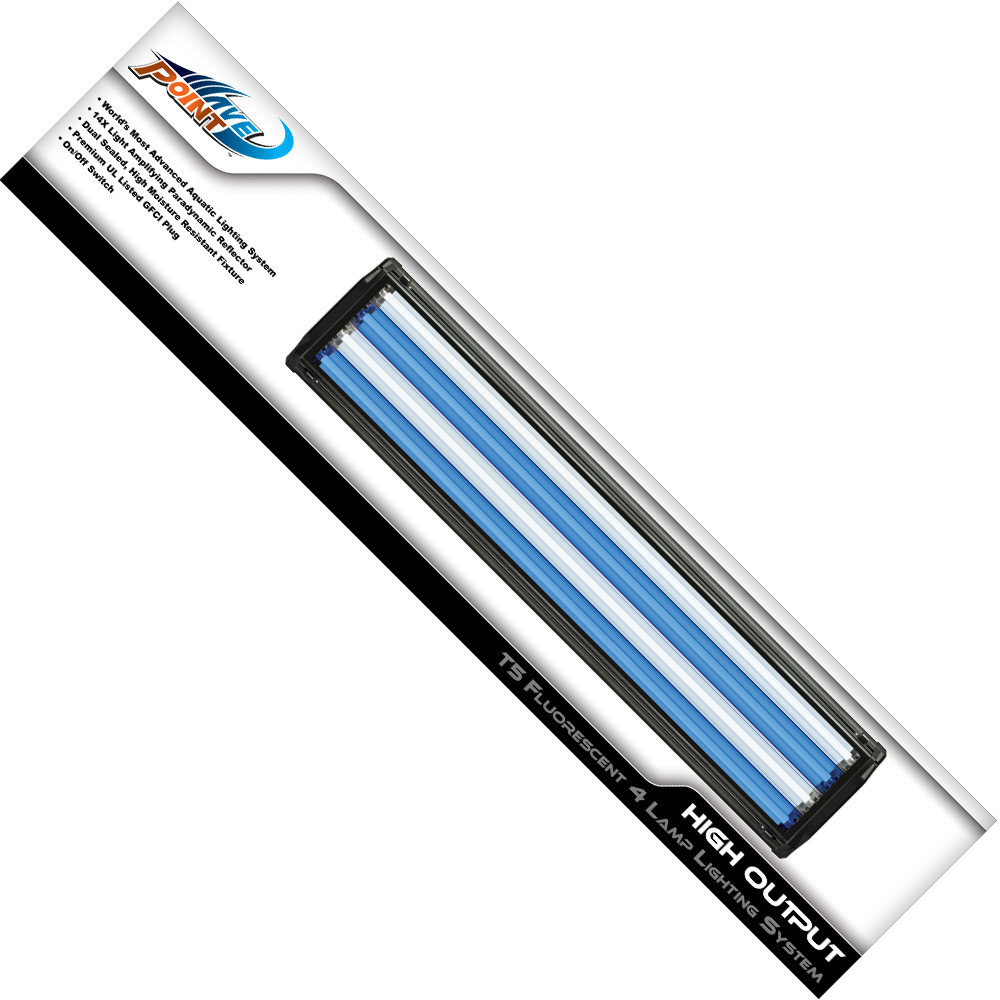 HO T5 Quad Aquarium Light Fixture 48