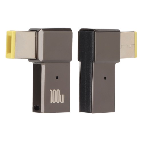 USB C To Slim Tip Adapter 100W 5A Laptop USB C Female Input To Slim Tip Rect